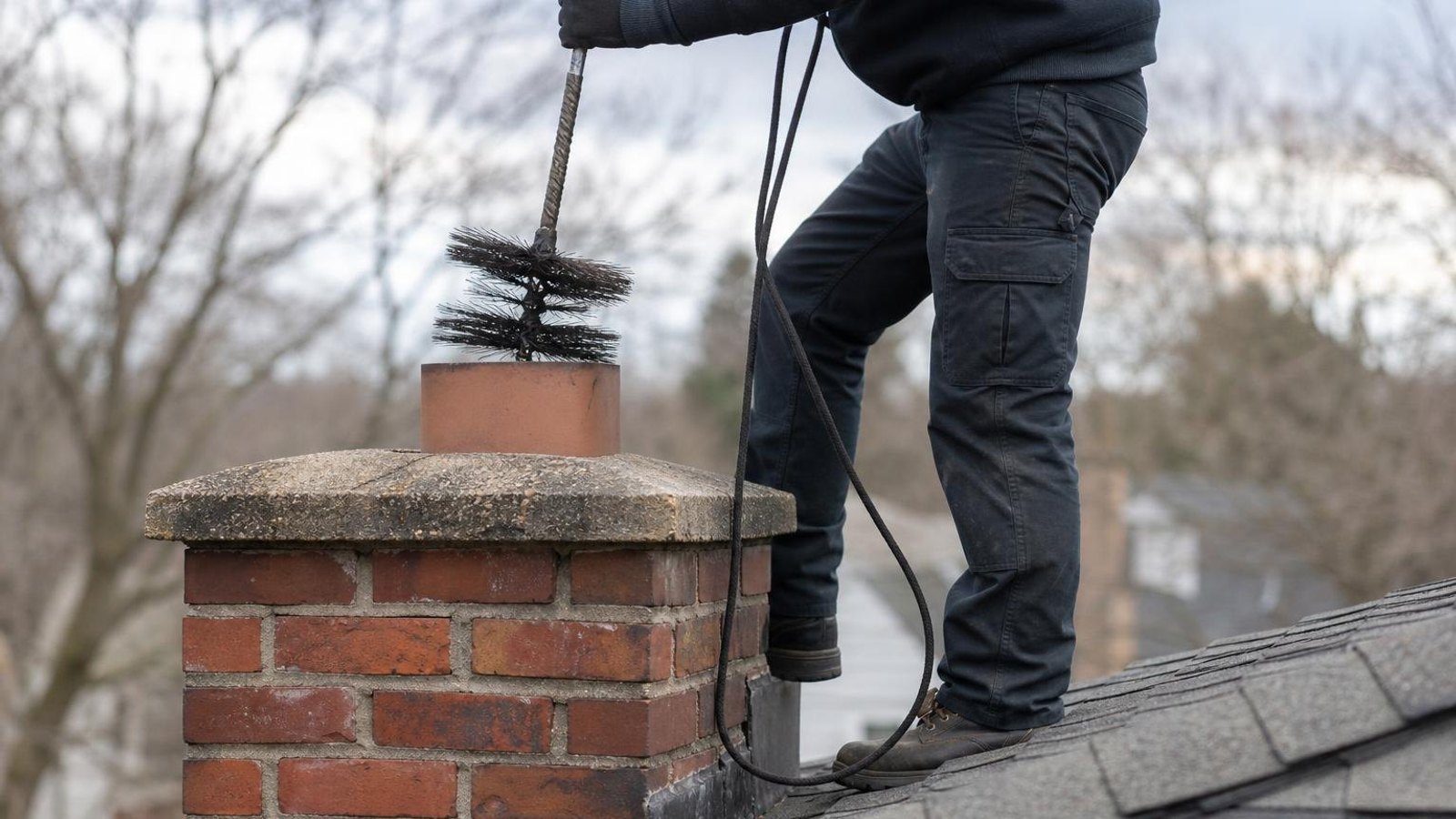 Practical chimney sweep & inspection in Auburn